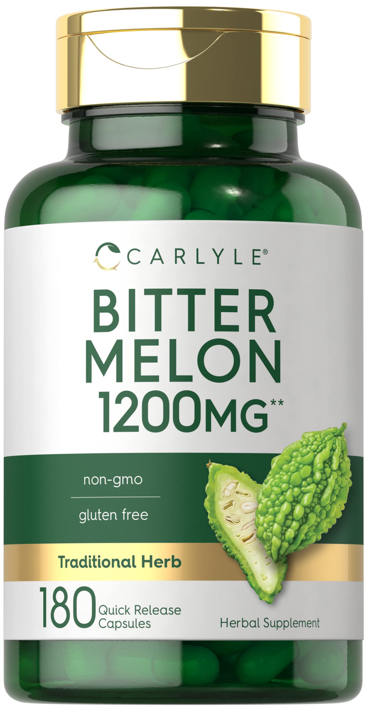 Foto 2 pulgar | Suplemento de Melón Amargo Carlyle en Cápsulas de 1200mg 180 Unidades - Venta Internacional
