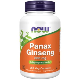 Foto 1 | Suplemento de Raíz de Ginseng Panax 500mg - 250 Cápsulas Vegetales
