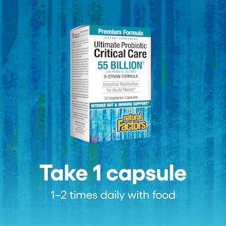 Foto 6 | Probiótico Natural Factors Ultimate Critical Care (55 Mil Millones) - Apoyo Digestivo y Refuerzo Inmunológico