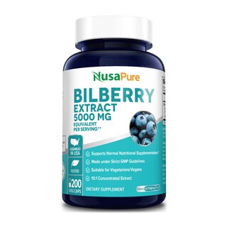 Foto 1 | Suplemento Nusapure de Extracto de Arándano 5000 mg 200 Cápsulas - Venta Internacional