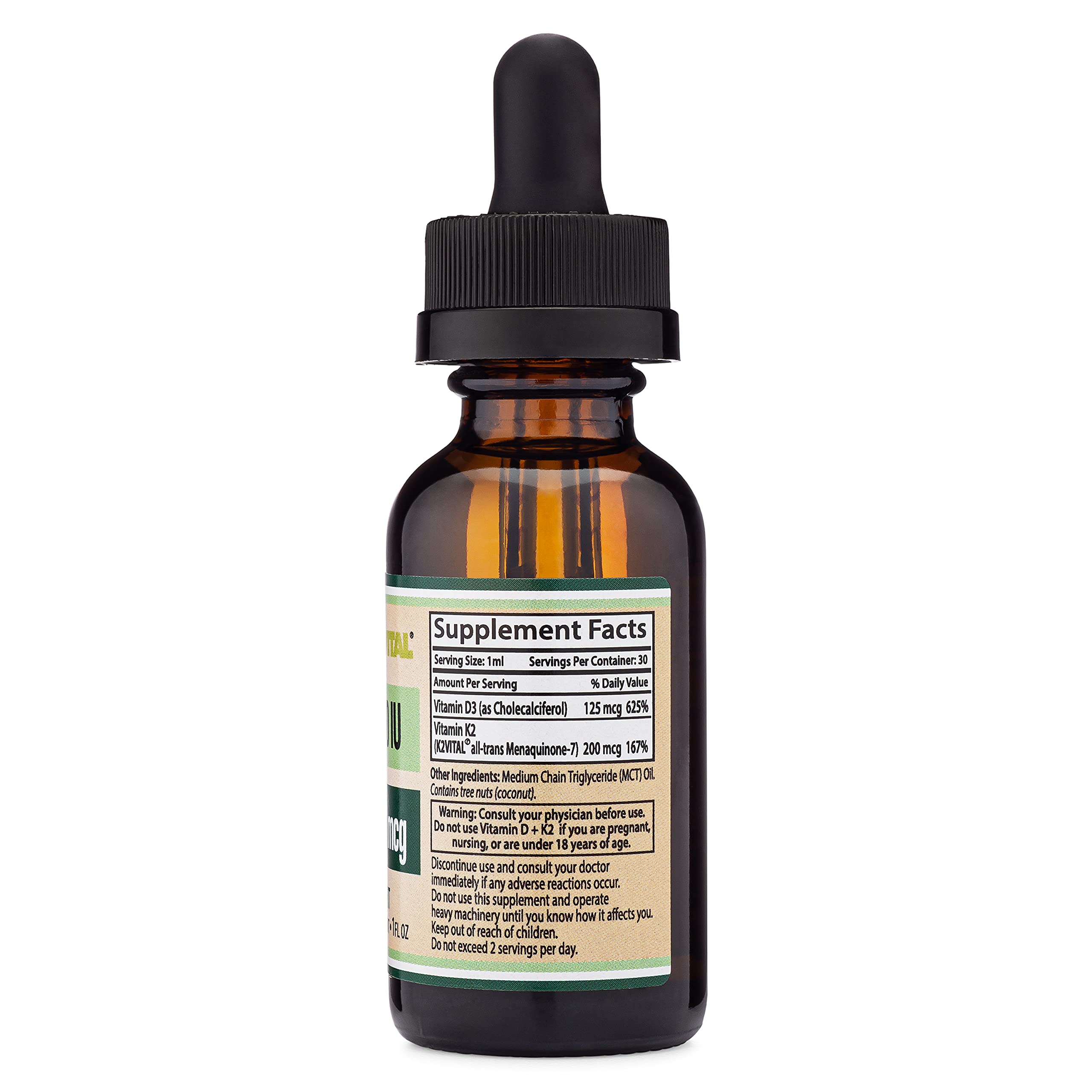 Foto 8 pulgar | Vitamina D3 y K2 Double Wood Supplements en Gotas Líquidas 5000 Iu - Venta Internacional