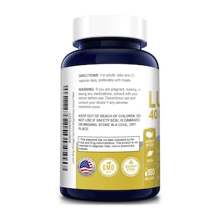 Foto 3 | Suplemento Nusapure Lutein 180 Cápsulas Vegetarianas - Venta Internacional