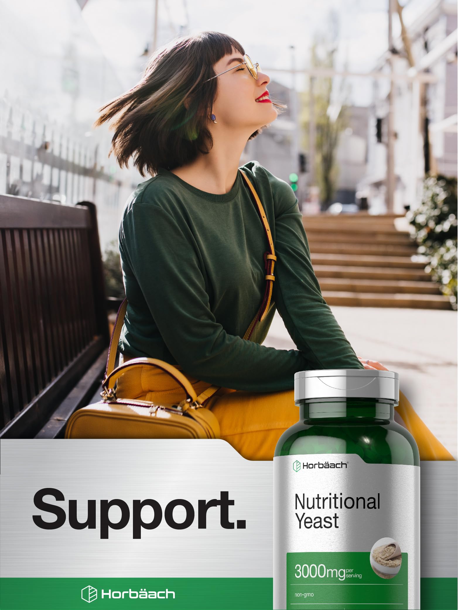 Foto 7 pulgar | Suplemento Horbaach de Levadura Nutricional 3000 Mg de B12 - Venta Internacional