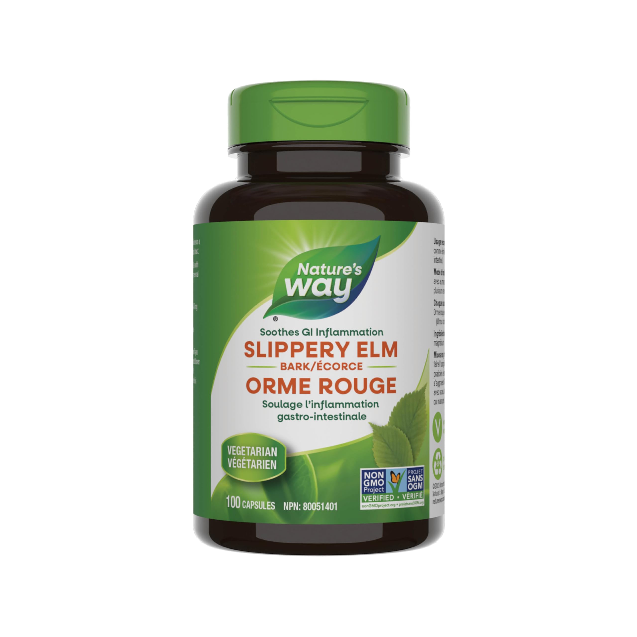 Suplemento Nature's Way Slippery Olm Cork 100 Cápsulas - Venta Internacional