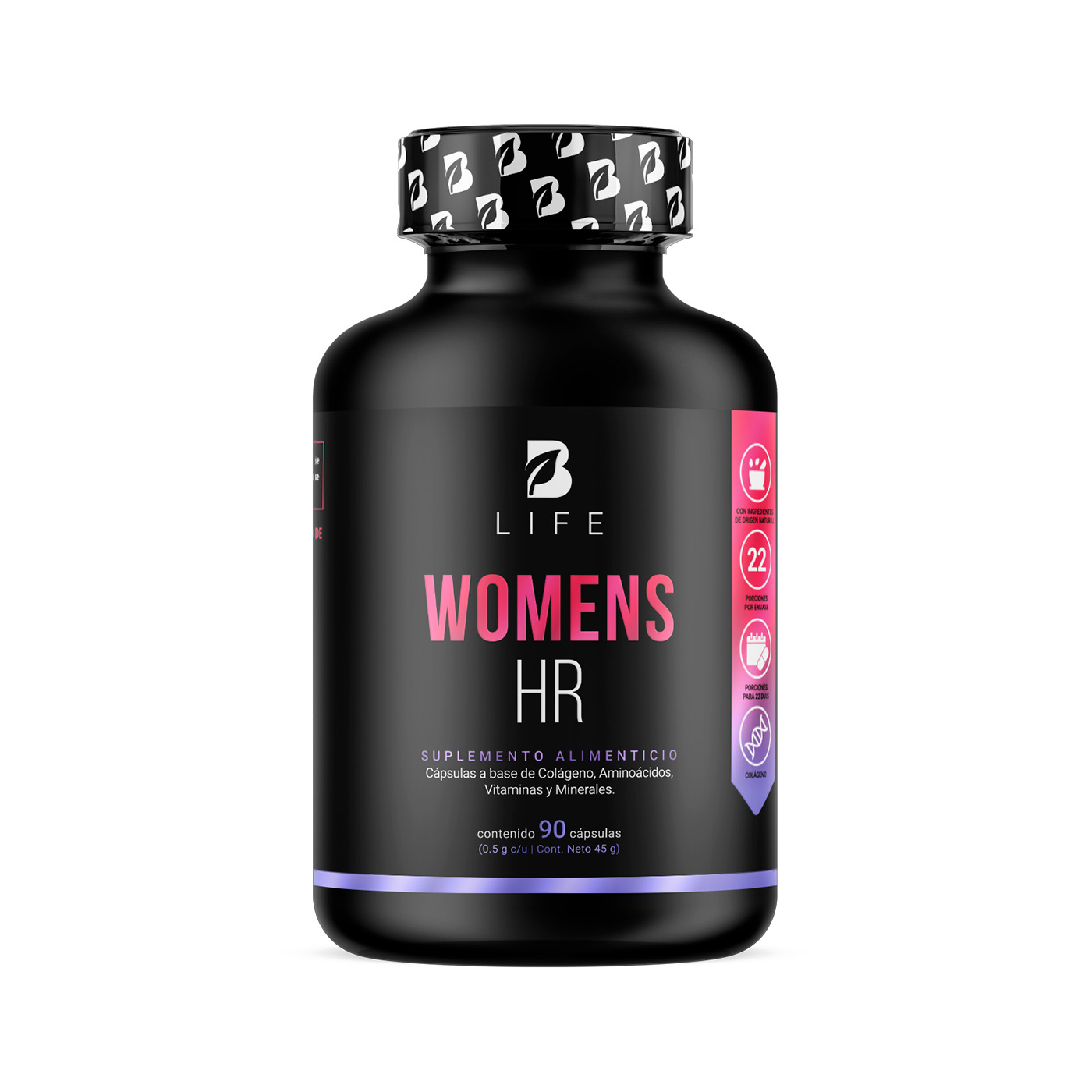 Womens Hair B Life. 90 Cápsulas