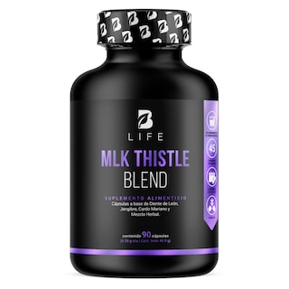 Foto 1 | Mlk Thistle Blend Dandelion B Life. 90 Cápsulas