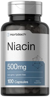 Foto 1 | Suplemento Horbaach con Niacina y Vitamina B3 500 mg 100 Cápsulas - Venta Internacional