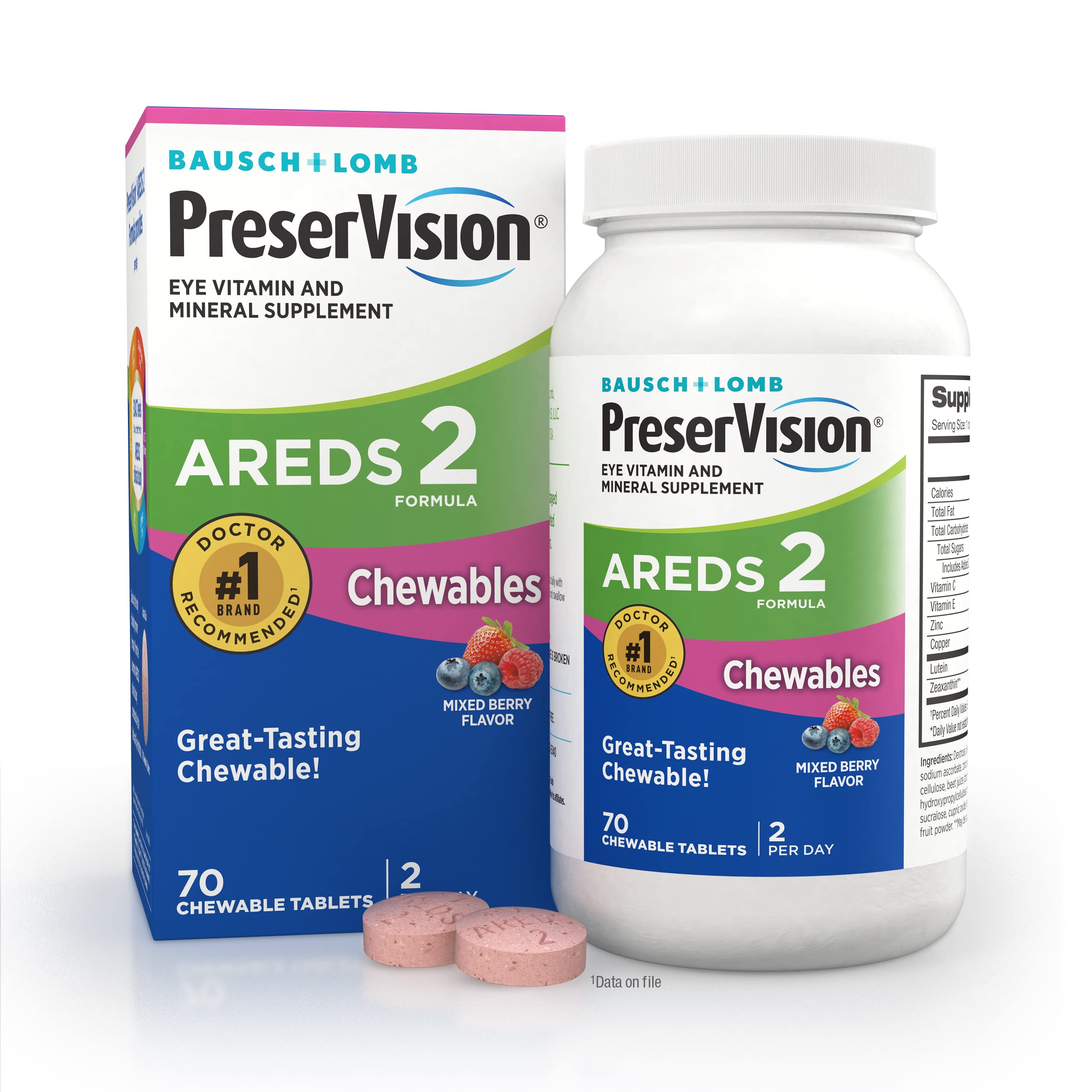 Suplemento De Vitaminas Y Minerales Preservision Areds 2 70 Unidades - Venta Internacional