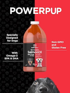 Foto 4 | Suplemento Horbaach Aceite de Salmón para Perros 1,89 l - Venta Internacional
