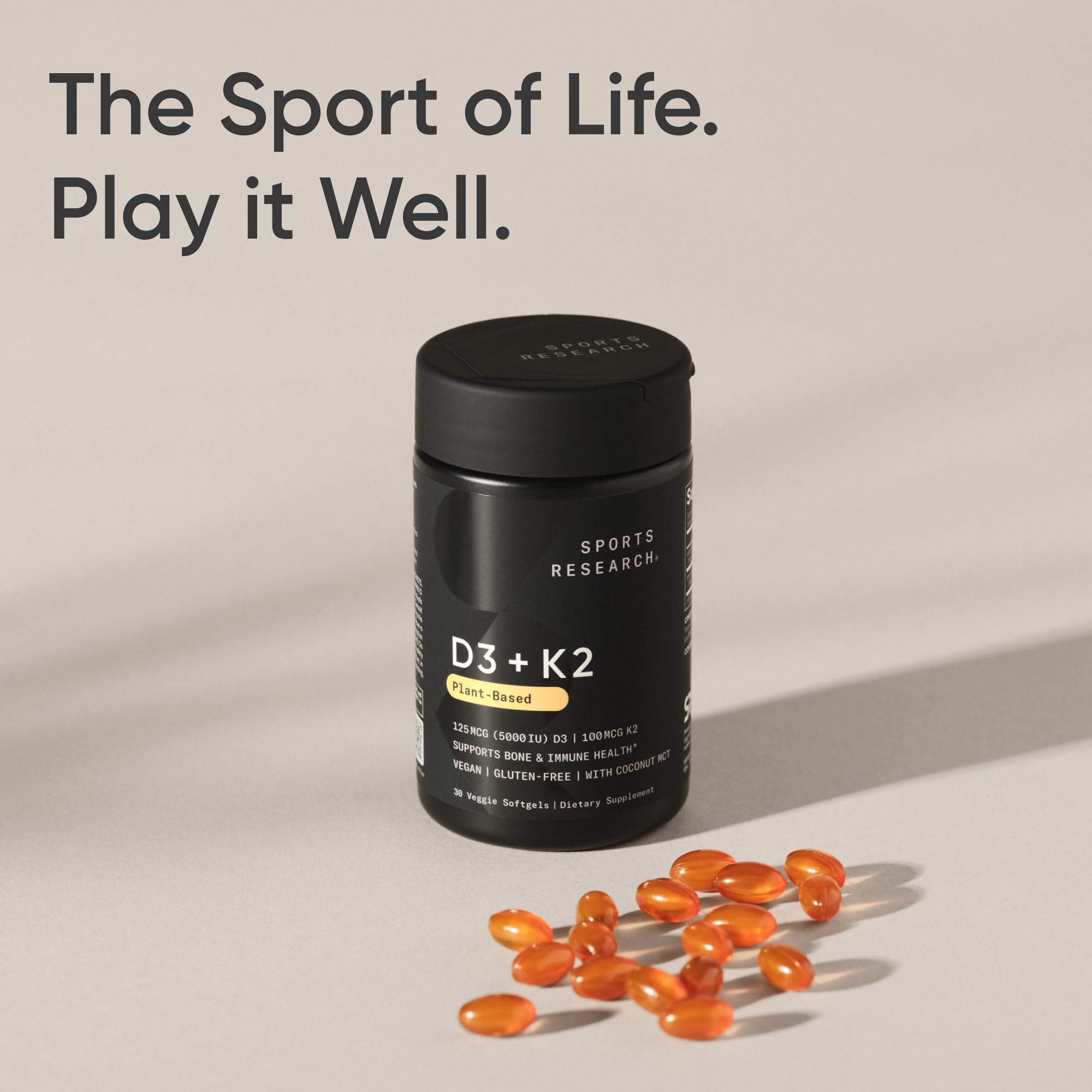 Foto 8 pulgar | Vitamina D3 y K2  Sports Research Vegana 5000 Iu - Venta Internacional