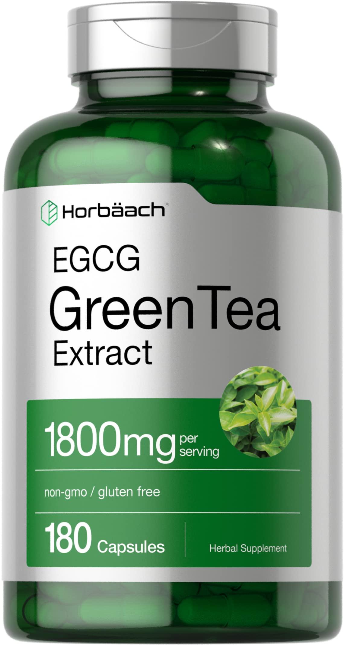 Foto 1 | Píldoras de Extracto de Té Verde Horbäach EGCG 180 Cápsulas - Venta Internacional