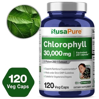 Foto 5 | Suplemento Nusapure de Clorofila 120 Cápsulas Vegano - Venta Internacional