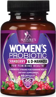 Foto 1 | Probióticos Nature's Nutrition 60 Mil Millones de CFU 60 Cápsulas para Mujeres - Venta Internacional