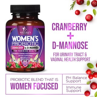 Foto 6 | Probióticos Nature's Nutrition 60 Mil Millones de CFU 60 Cápsulas para Mujeres - Venta Internacional