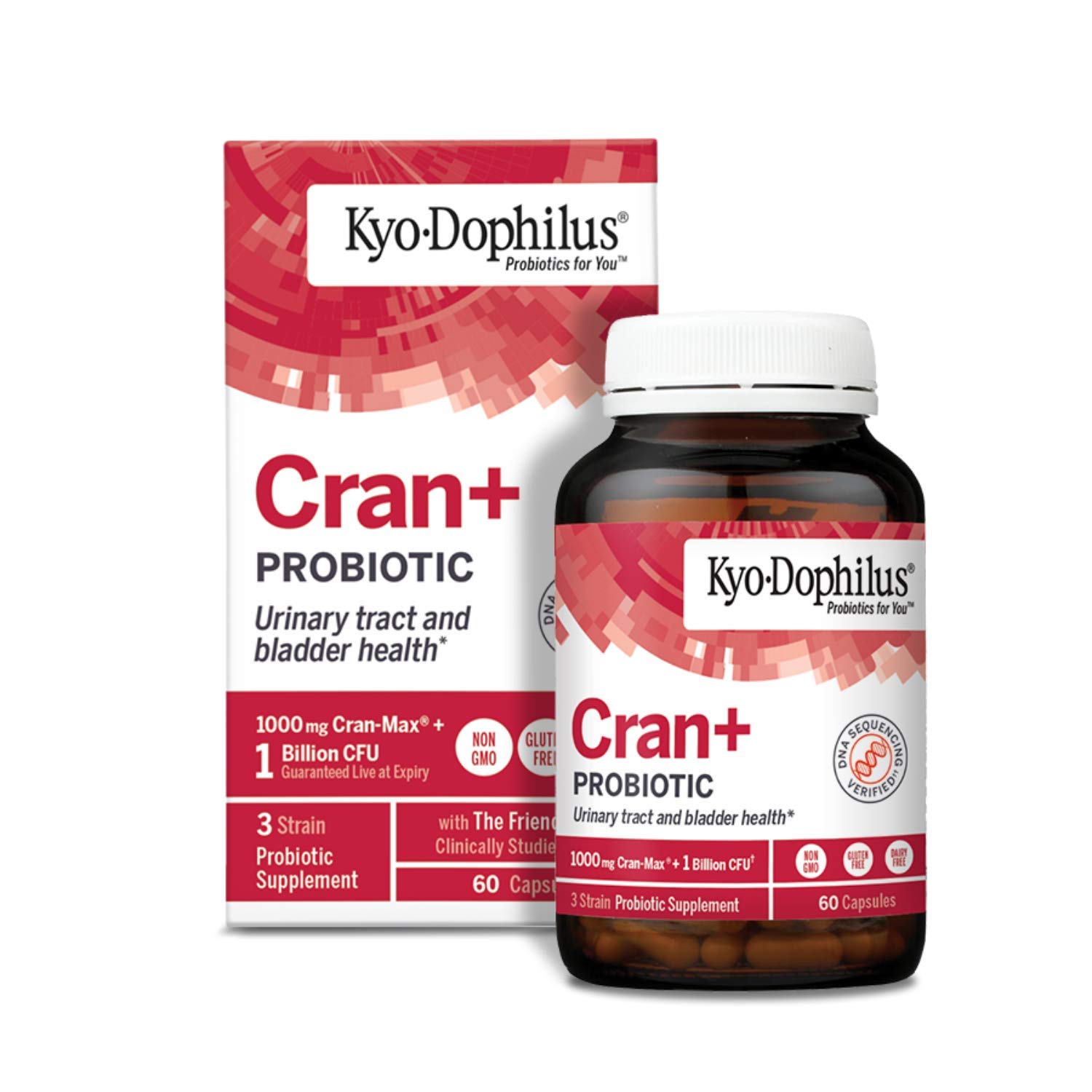 Foto 1 | Suplemento Probiótico Kyolic Kyo-dophilus Cran+ 60 Cápsulas - Venta Internacional