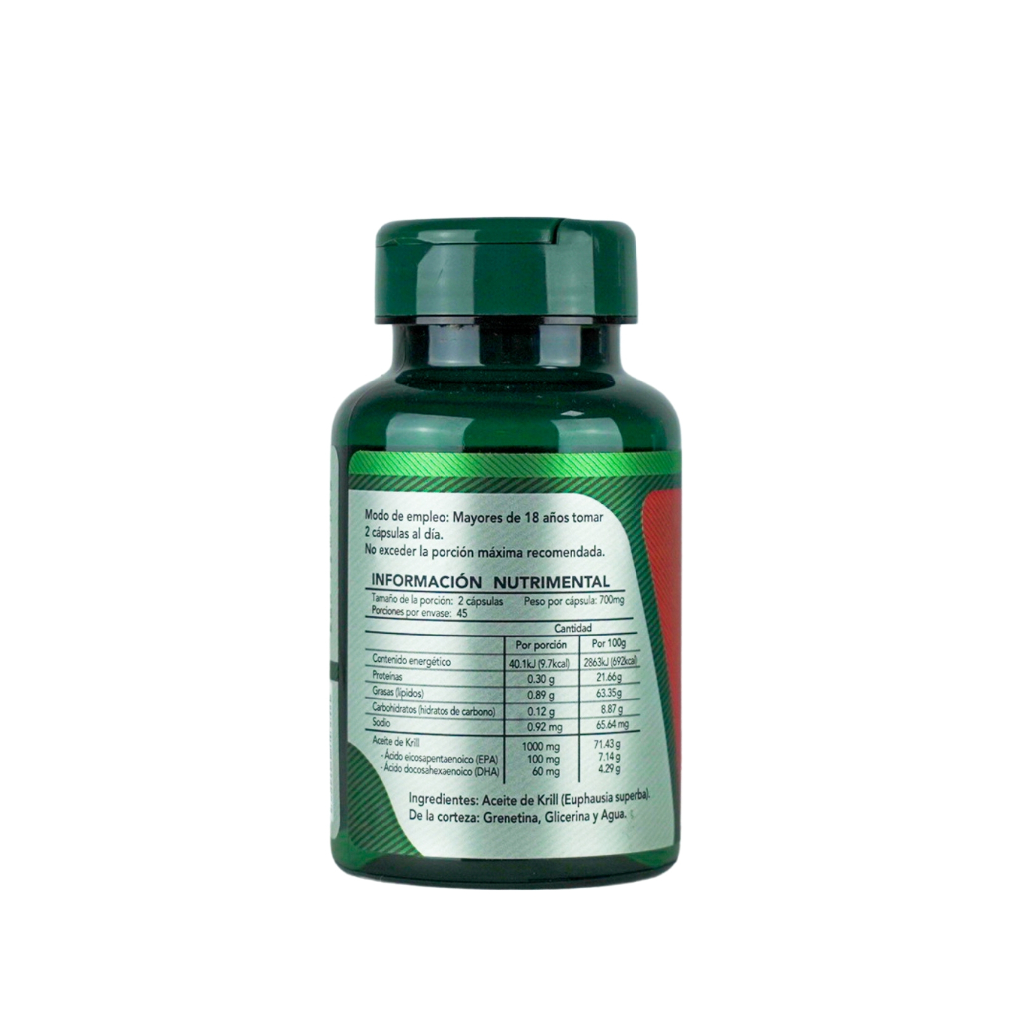 Foto 2 | Aceite de Krill Puro Herbalia Lab Rico Epa y Dha