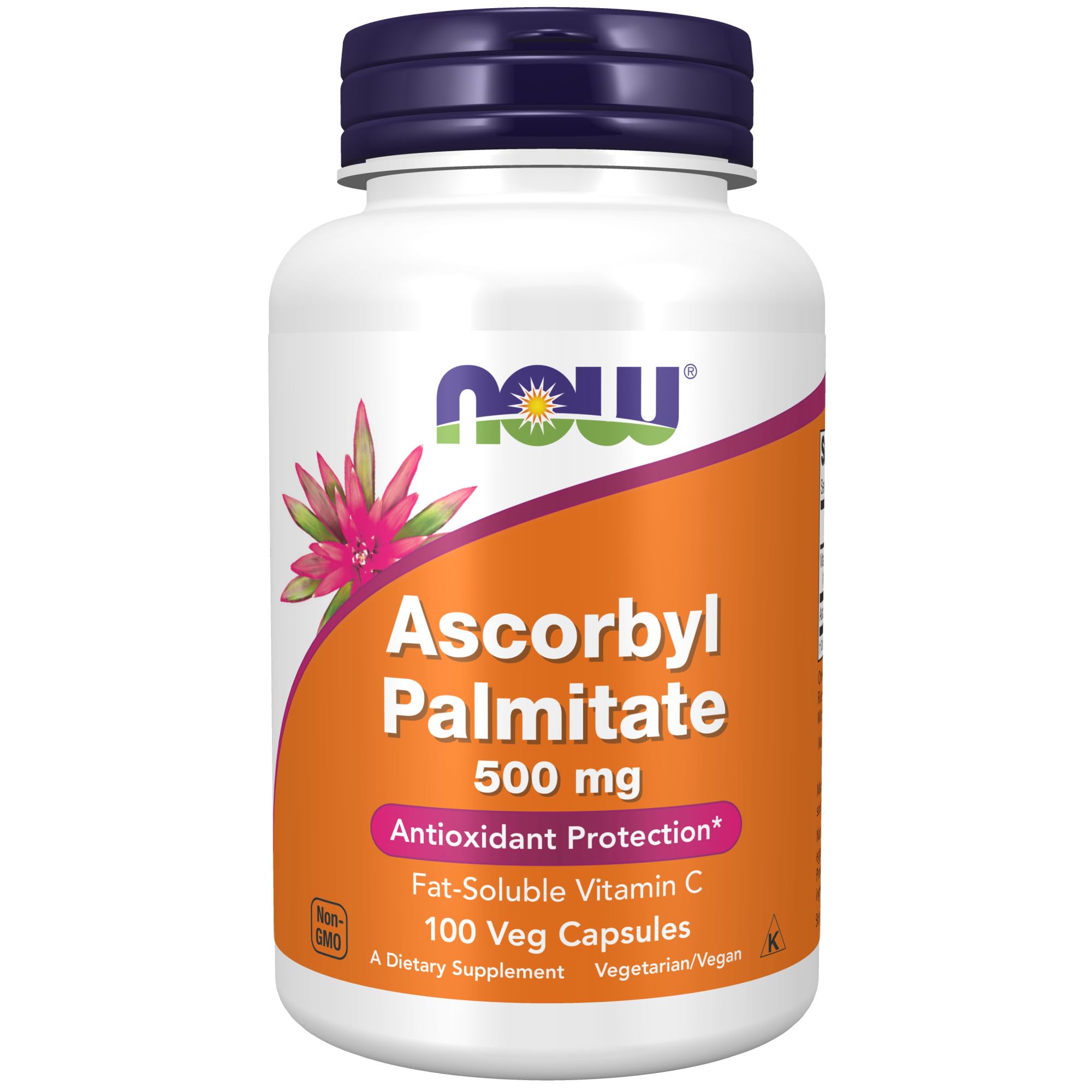 Foto 1 | Suplementos Now Palmitato de Ascorbilo 500 Mg De Vitamina C Esterificada - Venta Internacional