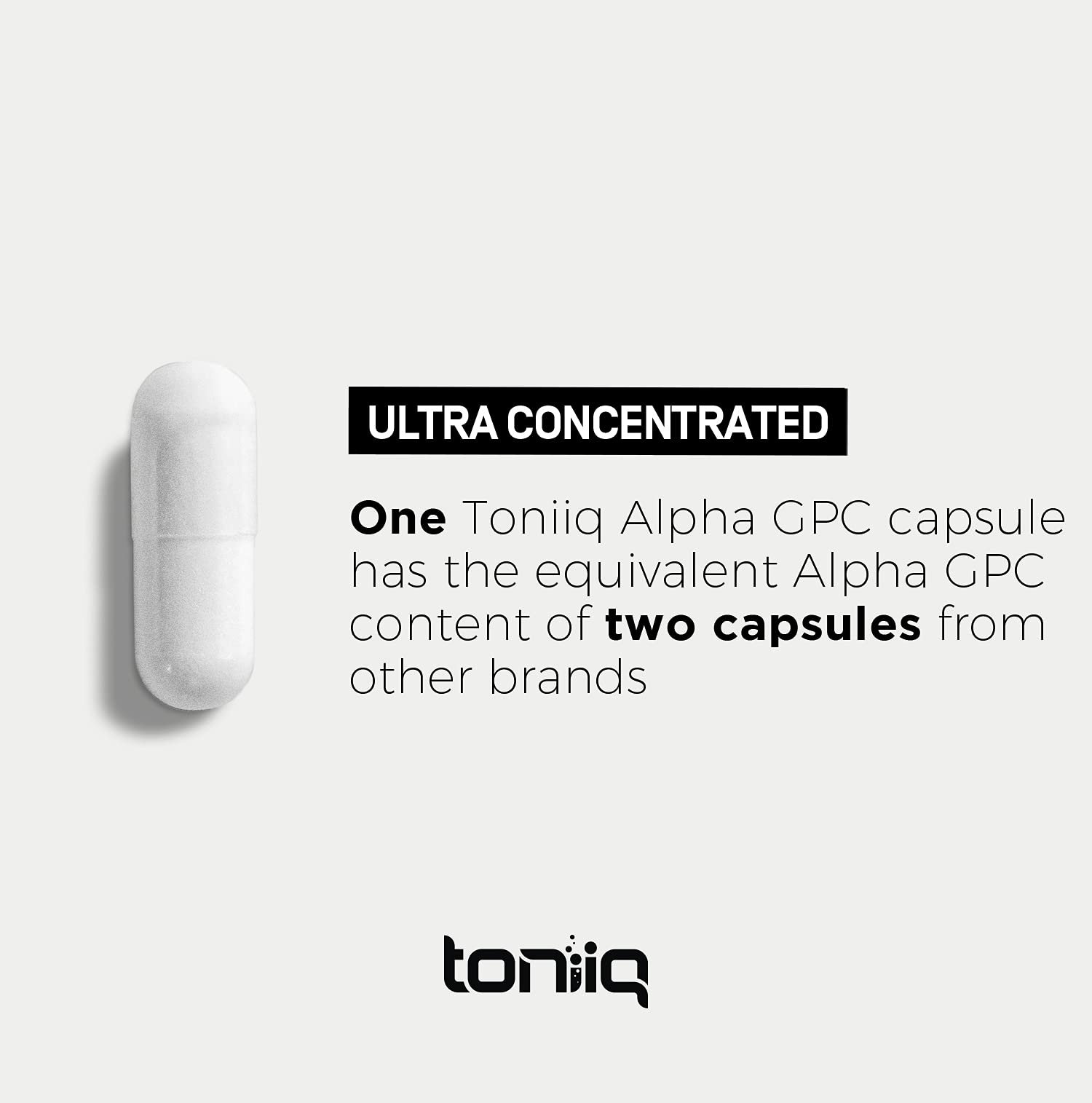 Foto 6 pulgar | Suplemento Toniiq Alpha Gpc de Ultra Alta Pureza en Cápsulas de 600 mg - Venta Internacional