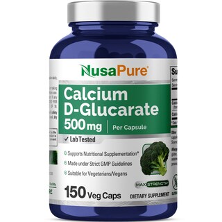 Foto 1 | Suplemento Nusapure D-glucarato de Calcio 500 mg 150 Cápsulas - Venta Internacional