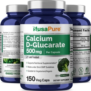 Foto 4 | Suplemento Nusapure D-glucarato de Calcio 500 mg 150 Cápsulas - Venta Internacional