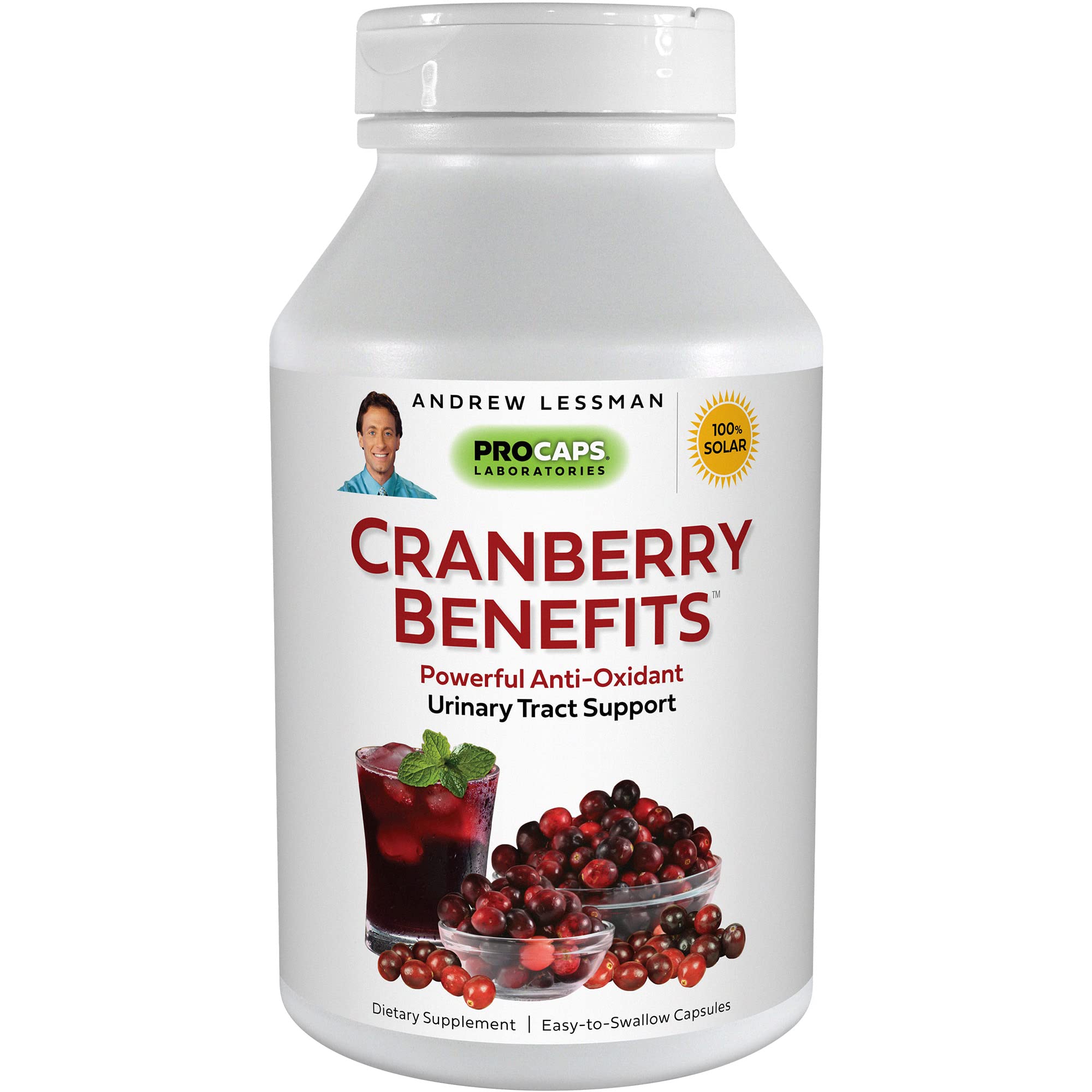 Foto 2 pulgar | Suplemento Andrew Lessman Cranberry Benefits 60 Cápsulas - Venta Internacional