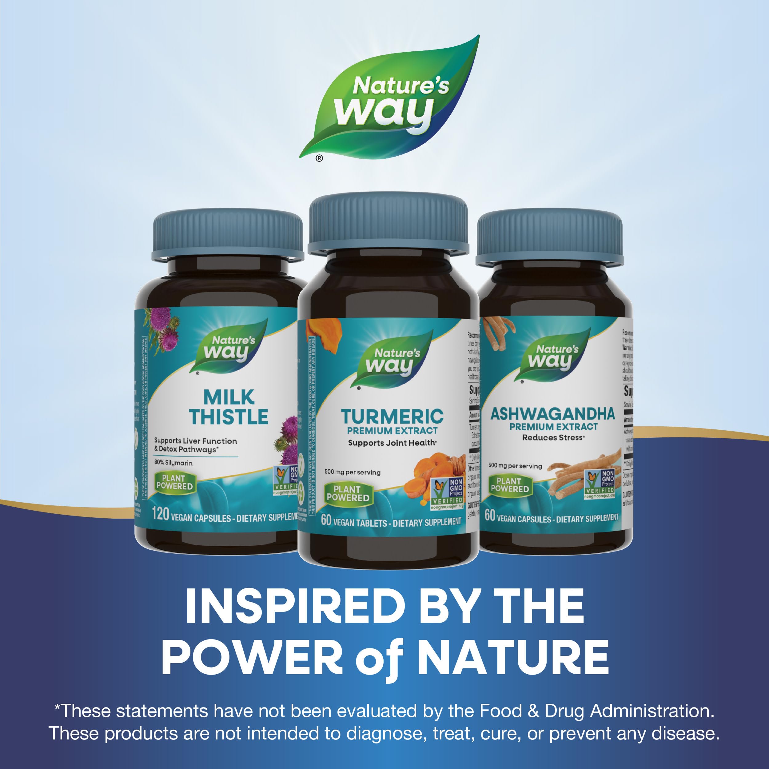 Foto 8 pulgar | Suplemento de Extracto Premium de Cúrcuma de Nature's Way 500 Mg - Venta Internacional