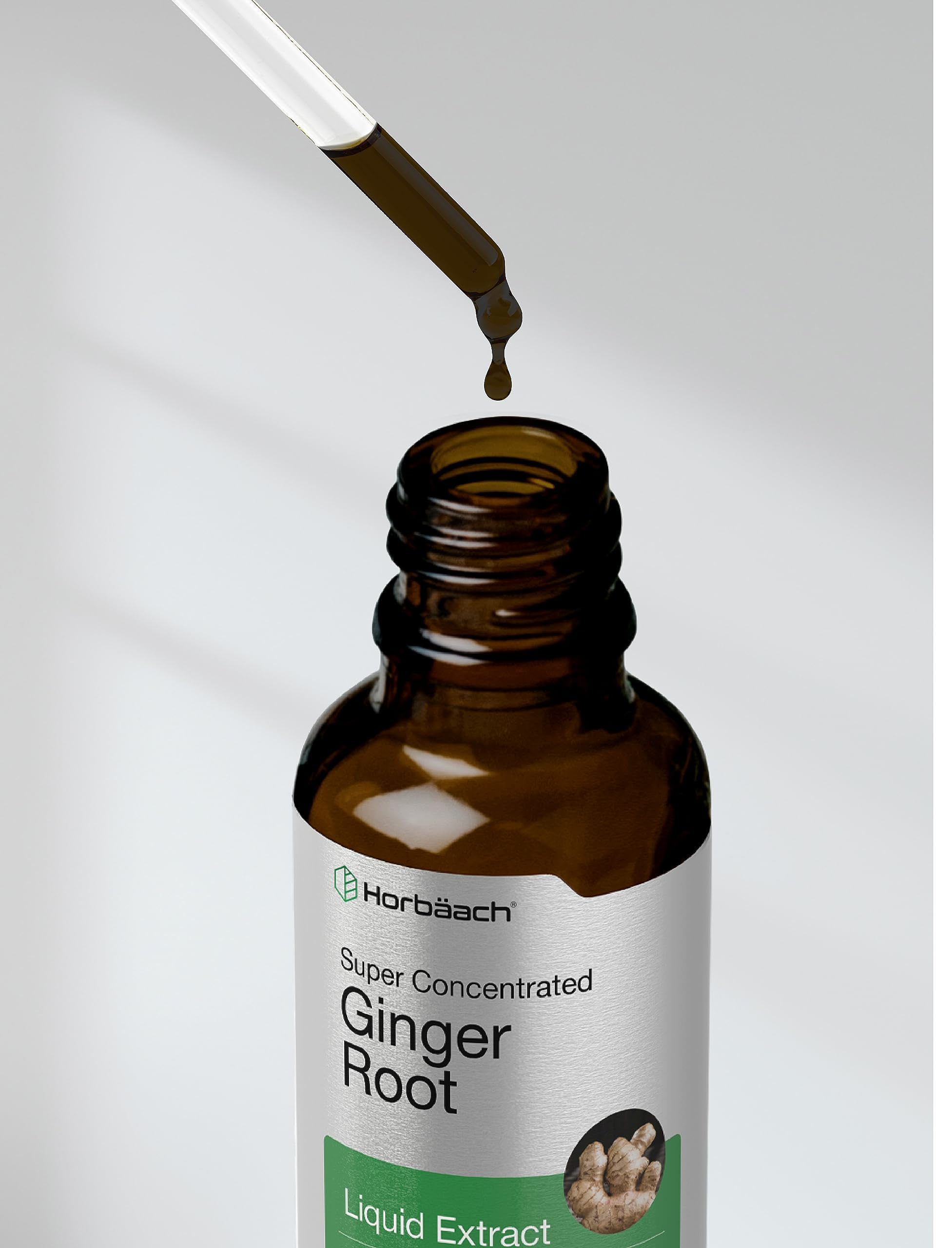 Foto 7 | Suplemento Líquido Horbäach Extracto de Raíz de Jengibre 60 ml - Venta Internacional
