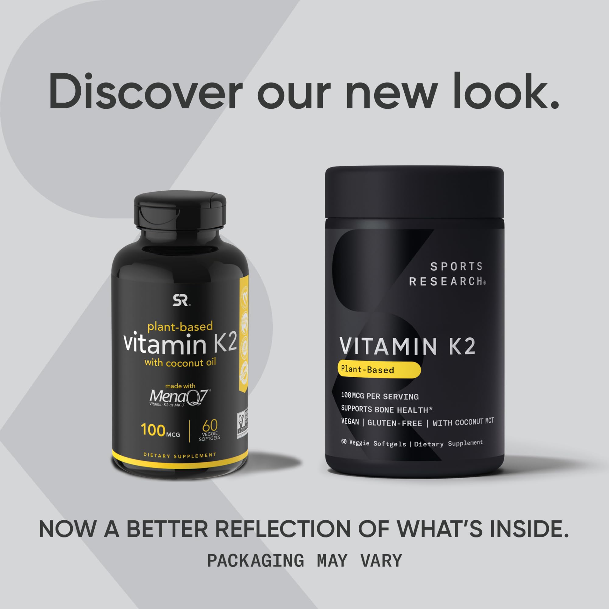 Foto 2 | Suplemento Sports Research Vitamina K2 Mk7 100 Mcg 60 Cápsulas Blandas - Venta Internacional
