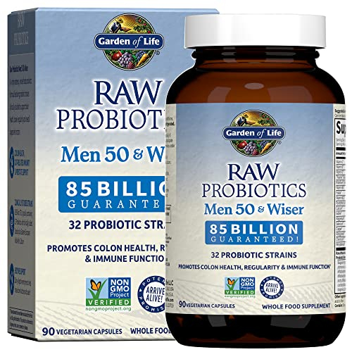 Foto 2 pulgar | Probiótico Garden Of Life Raw Men Over 50 90 Cápsulas - Venta Internacional