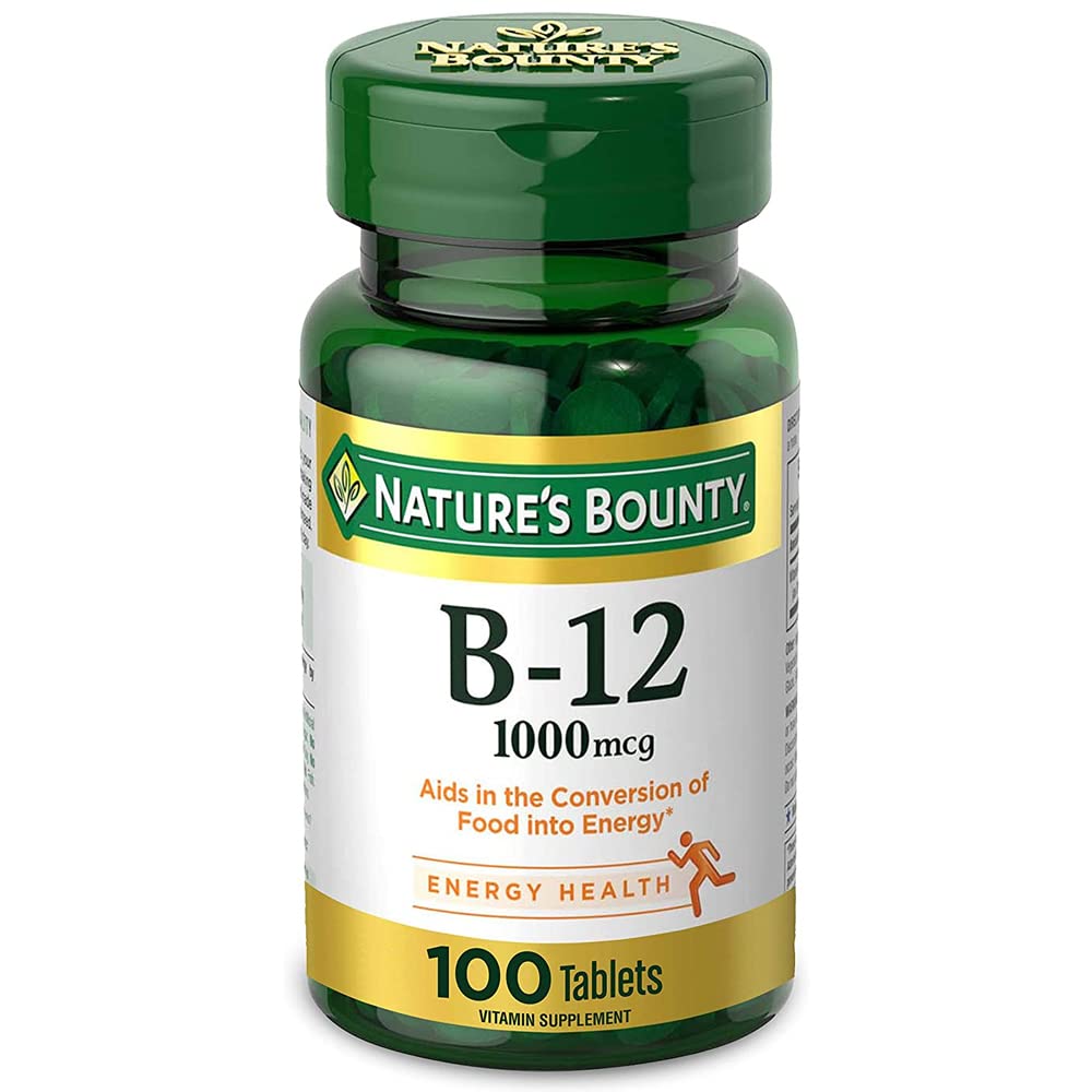 Foto 3 pulgar | Vitamina B12 Nature's Bounty Tabletas De 1000 Mcg 100 Unidades X3 - Venta Internacional