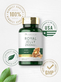 Foto 5 | Suplemento Carlyle Royal Jelly Cápsula de 2500 Mg 120 Unidades - Venta Internacional