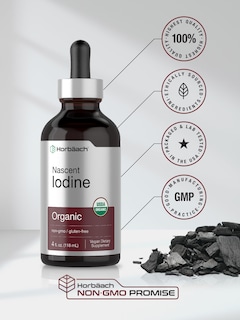 Foto 6 | Suplemento Horbäach Nascent Yodo 325 Mcg 120 ml Vegano y Orgánico - Venta Internacional