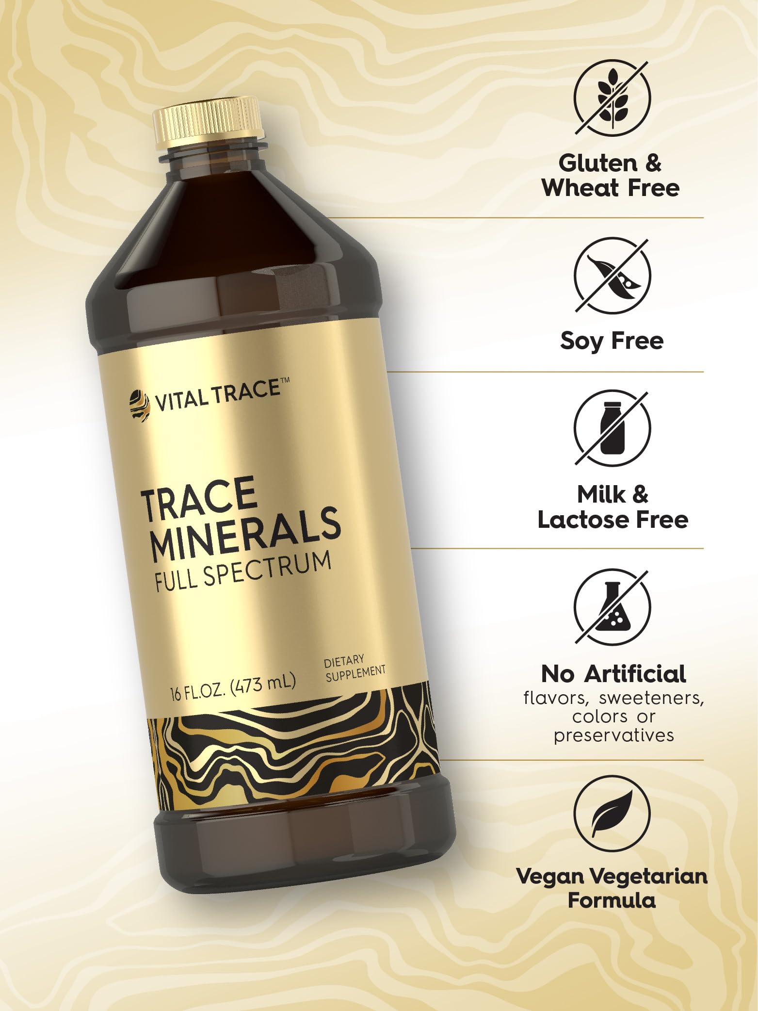 Foto 6 pulgar | Suplemento Carlyle Trace Mineral Drops 473 ml Espectro Completo - Venta Internacional
