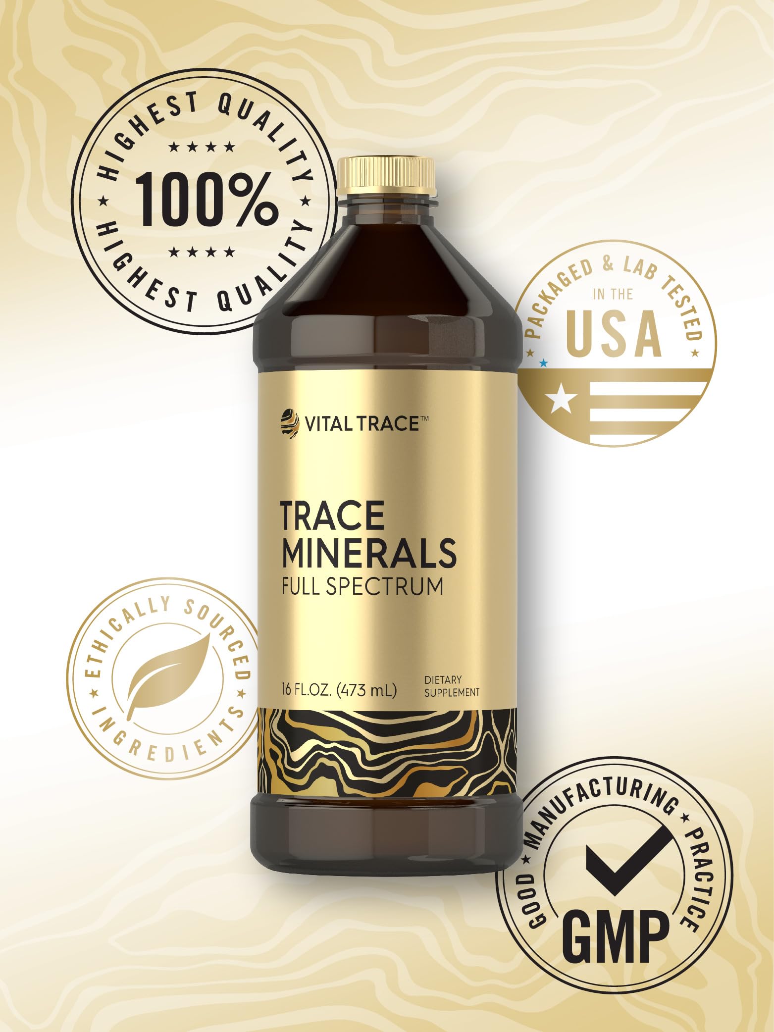 Foto 7 pulgar | Suplemento Carlyle Trace Mineral Drops 473 ml Espectro Completo - Venta Internacional