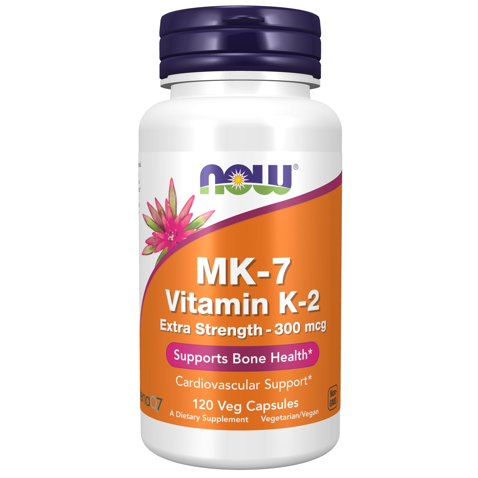 Foto 2 pulgar | Suplemento Now Mk-7 De Vitamina K-2 300 Mcg 120 Cápsulas Vegetarianas - Venta Internacional