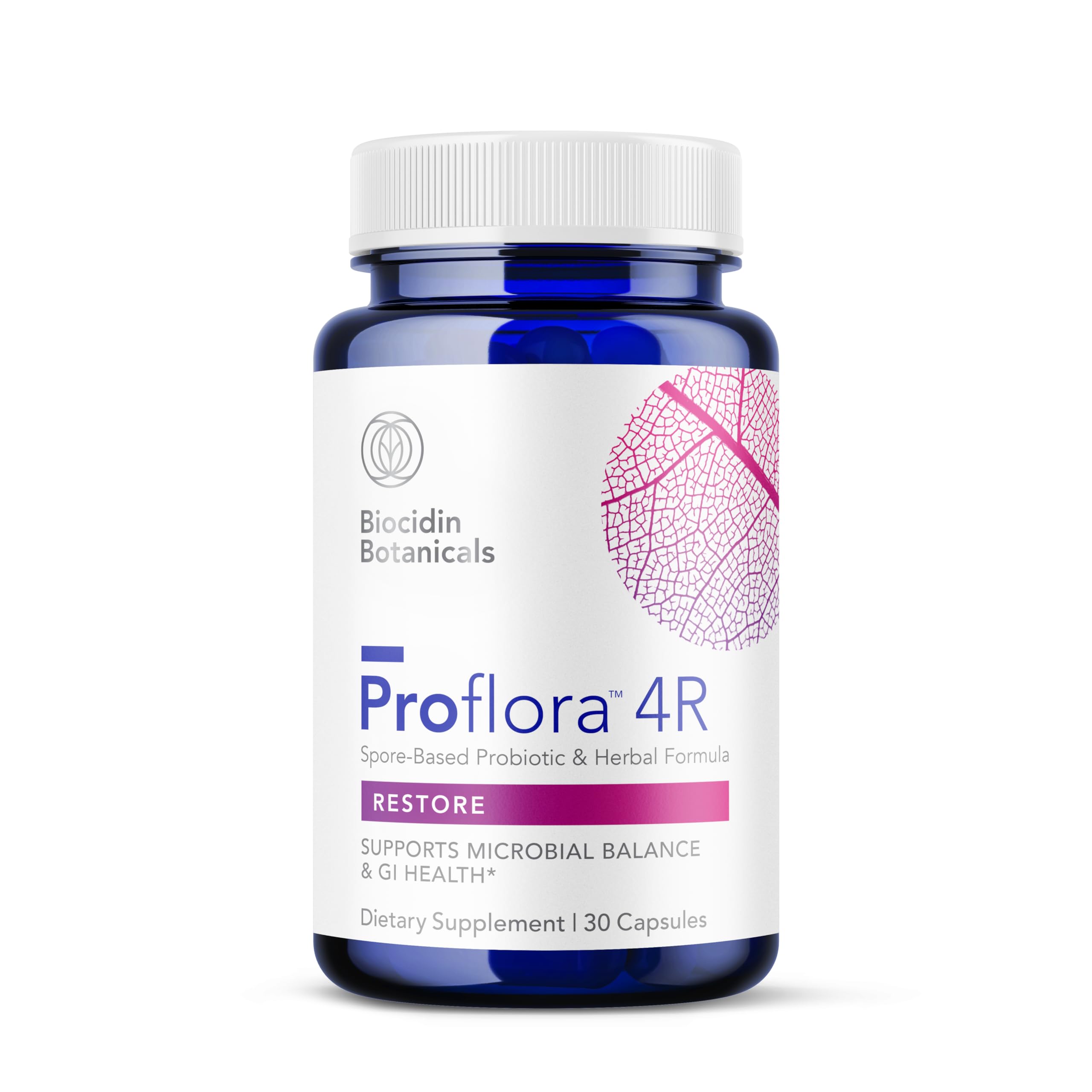Foto 2 pulgar | Probiótico Bio-Botanical Research Biocidin Proflora 4R 30 Cápsulas - Venta Internacional