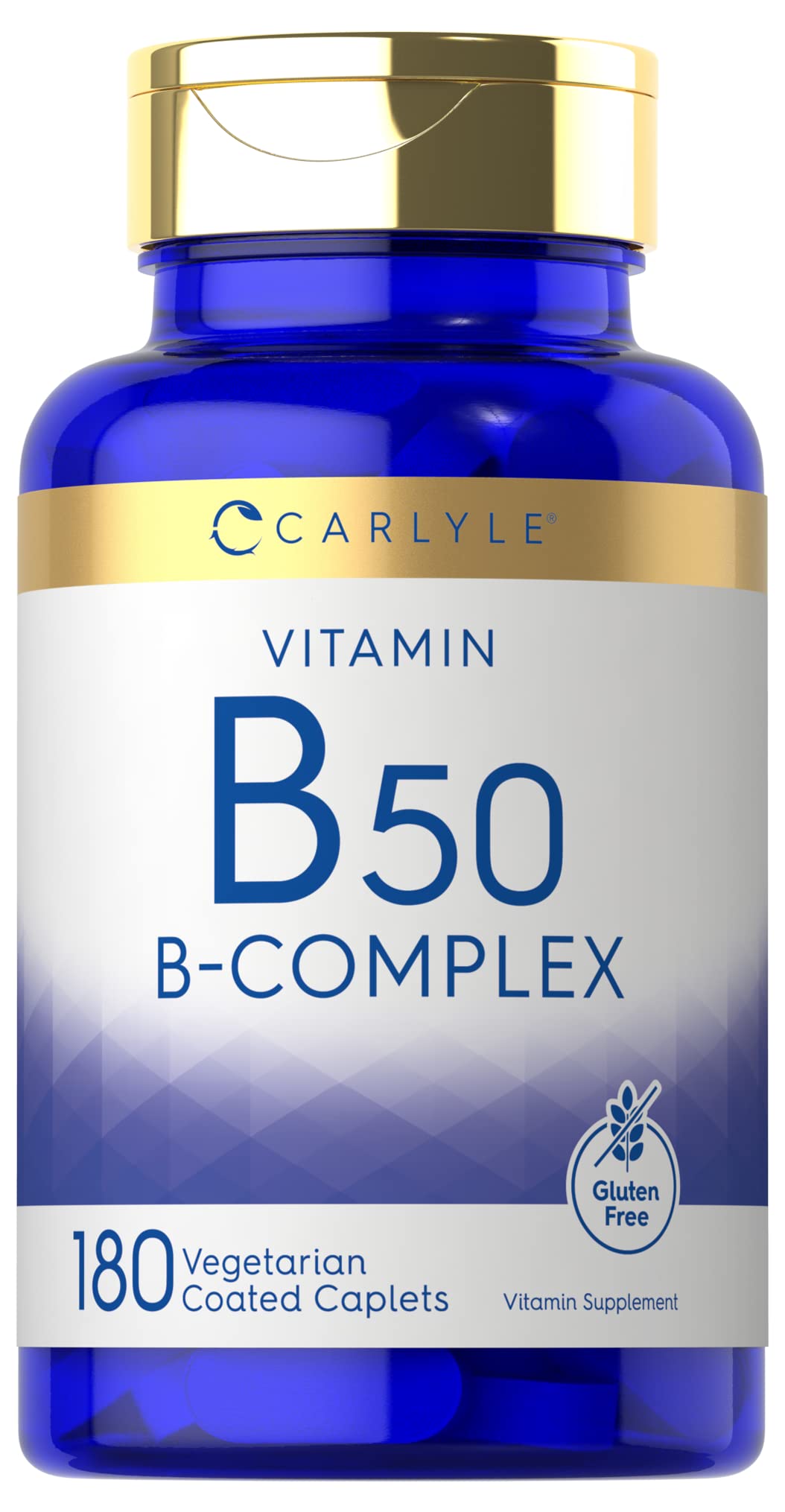 Foto 1 | Suplemento Carlyle Vitamina B50 Complex 180 Comprimidos - Venta Internacional