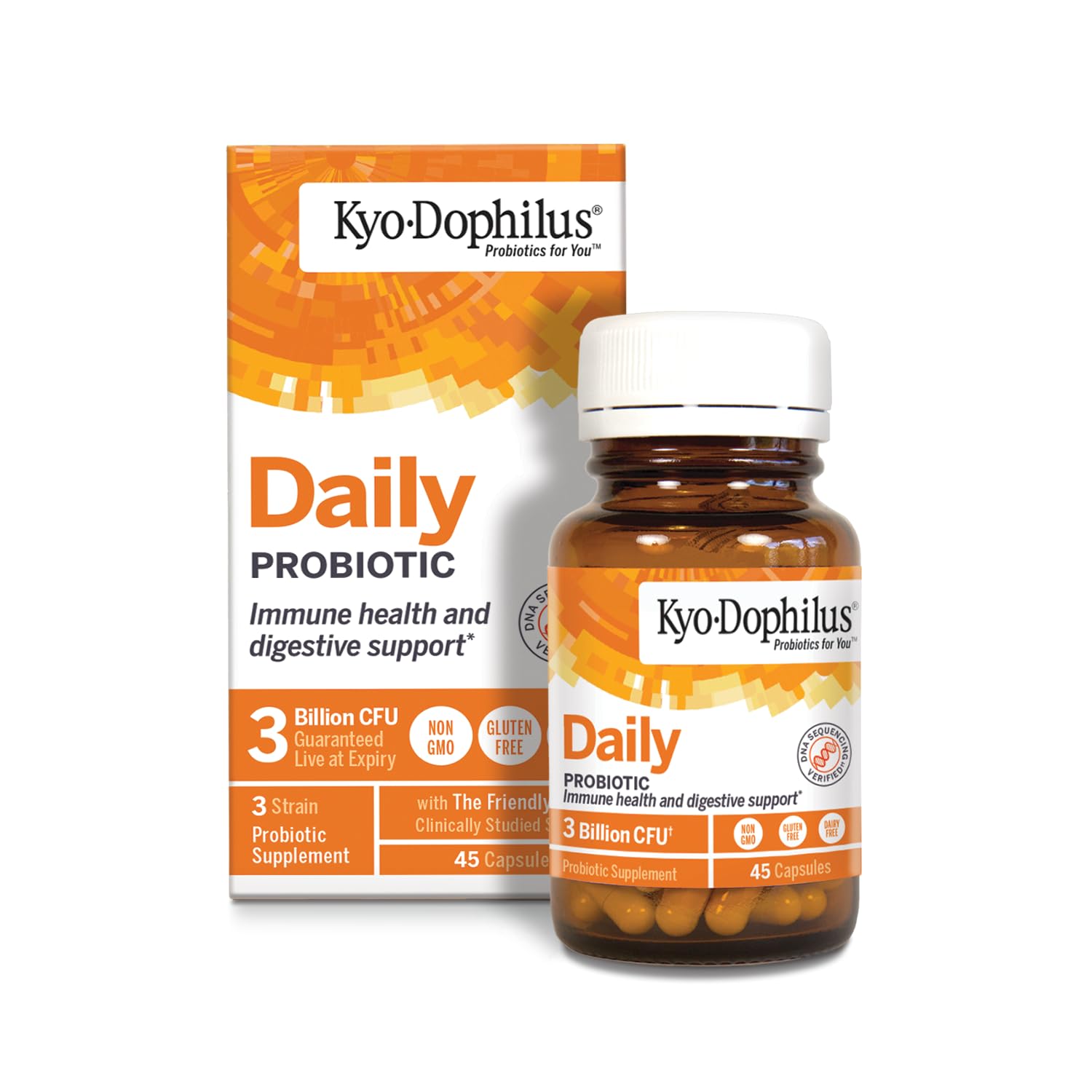 Foto 2 pulgar | Suplemento Probiótico Kyolic Kyo-dophilus Daily 45 Cápsulas - Venta Internacional