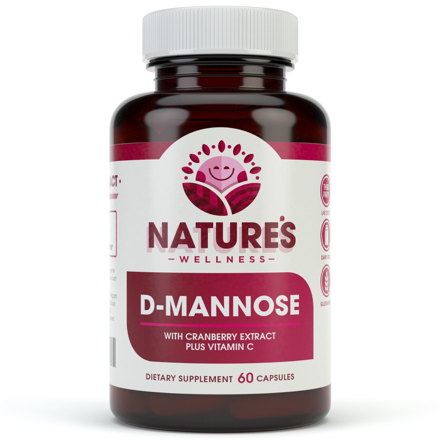 Foto 1 | Suplemento Natures Wellness D-manosa con Extracto de Arándano - Venta Internacional