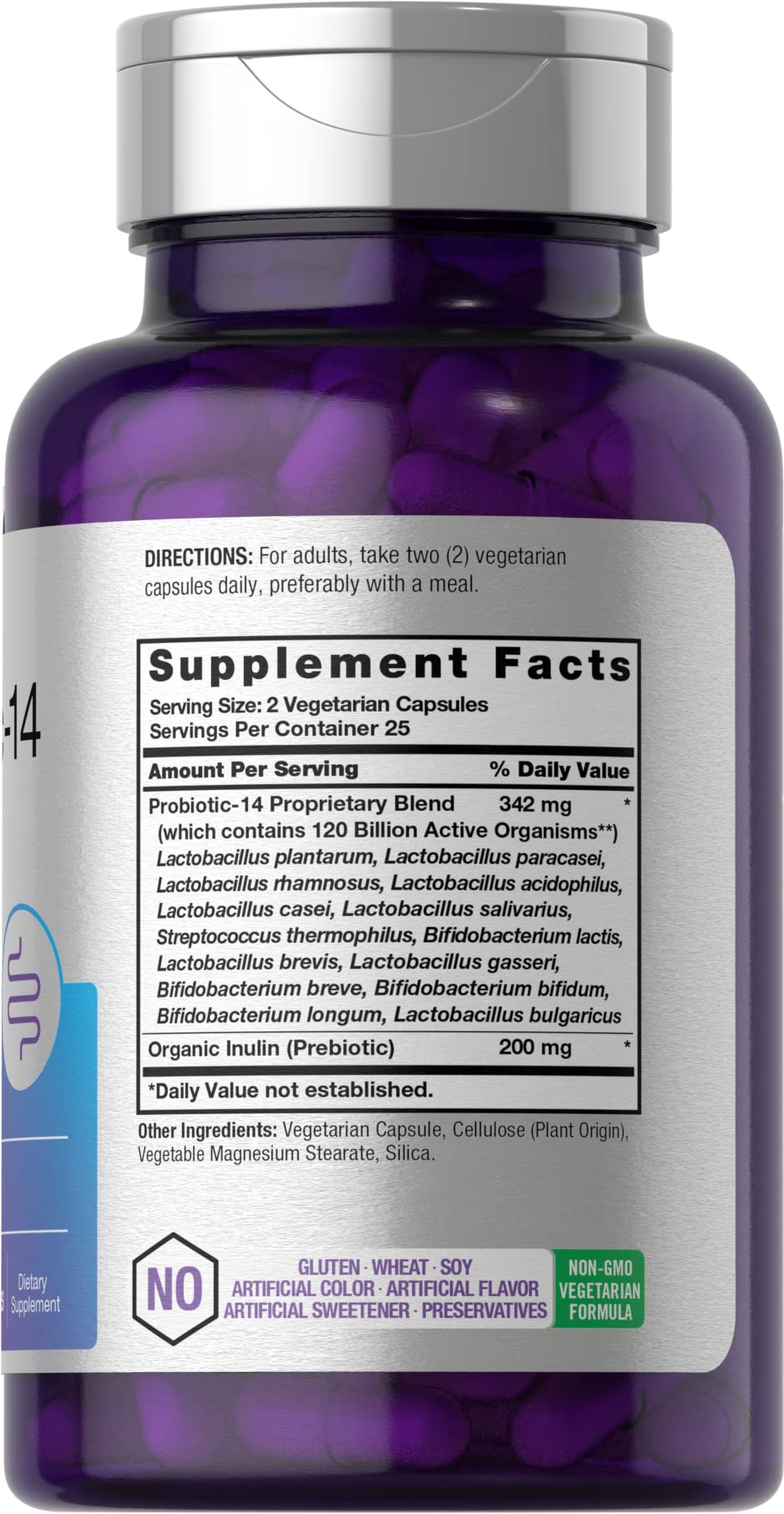 Foto 3 pulgar | Suplemento Horbäach Probiotics 50 Cápsulas - Venta Internacional