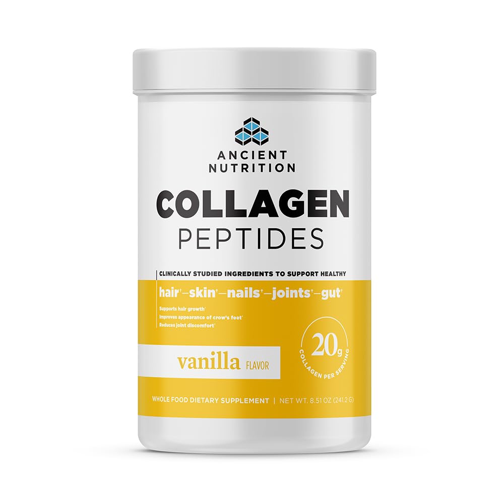 Foto 2 pulgar | Suplemento Ancient Nutrition con Péptidos de Colágeno Vainilla 240 G - Venta Internacional