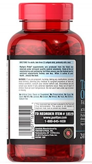 Foto 6 | Suplemento Puritan's Pride Triple Omega 3-6-9 de Pescado Lino y B - Venta Internacional