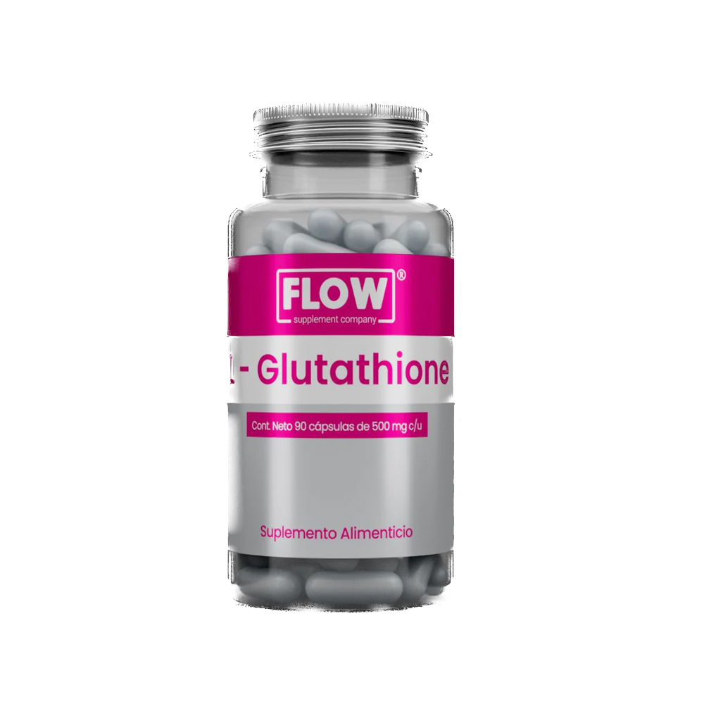 Foto 2 pulgar | Flow Vitaminas Minerales y Suplementos L-glutathione 90 Cápsulas de 500 mg c/u