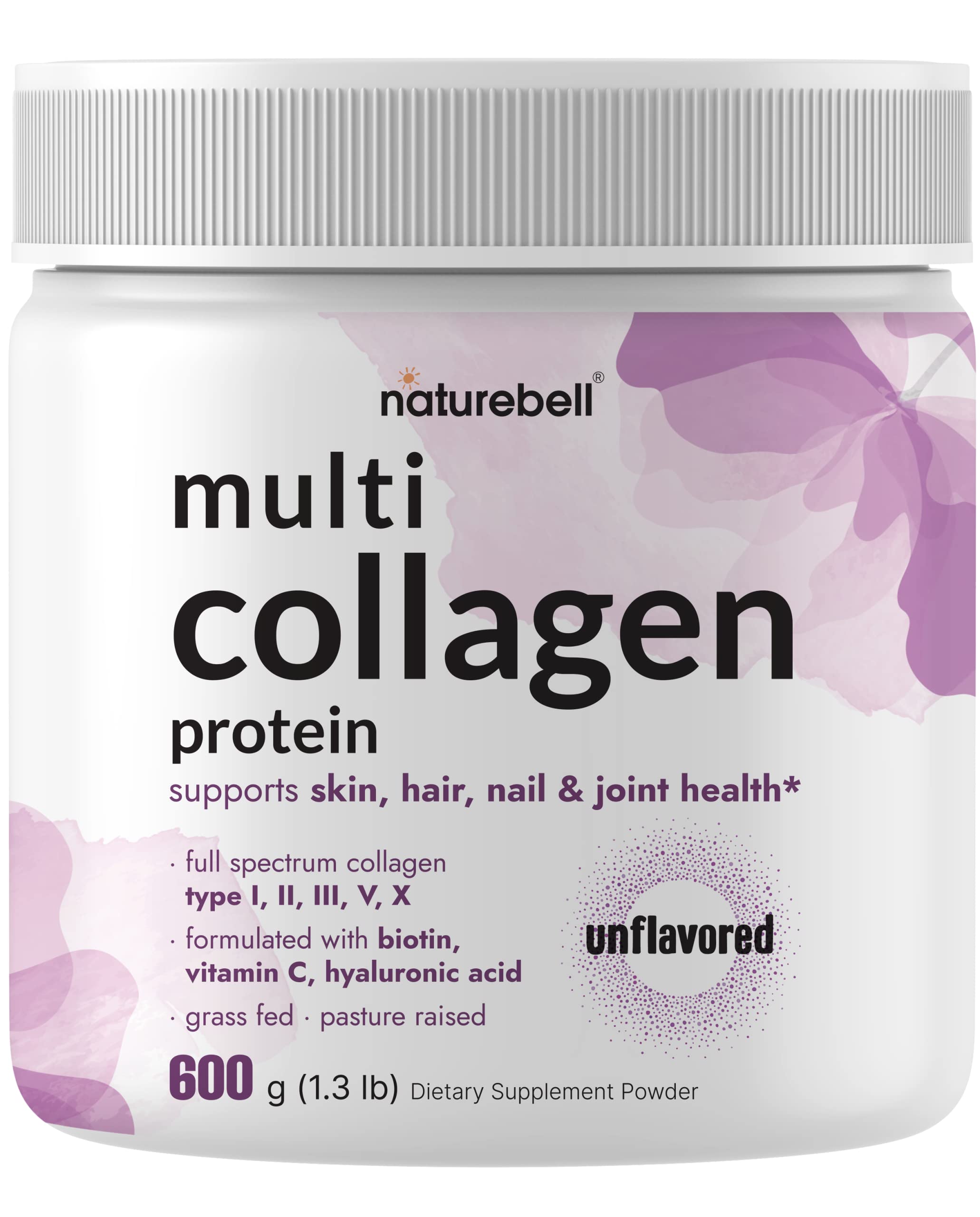 Foto 2 pulgar | Proteína de Colágeno en Polvo Naturebell 600 g con Biotina y Vitamina C - Venta Internacional