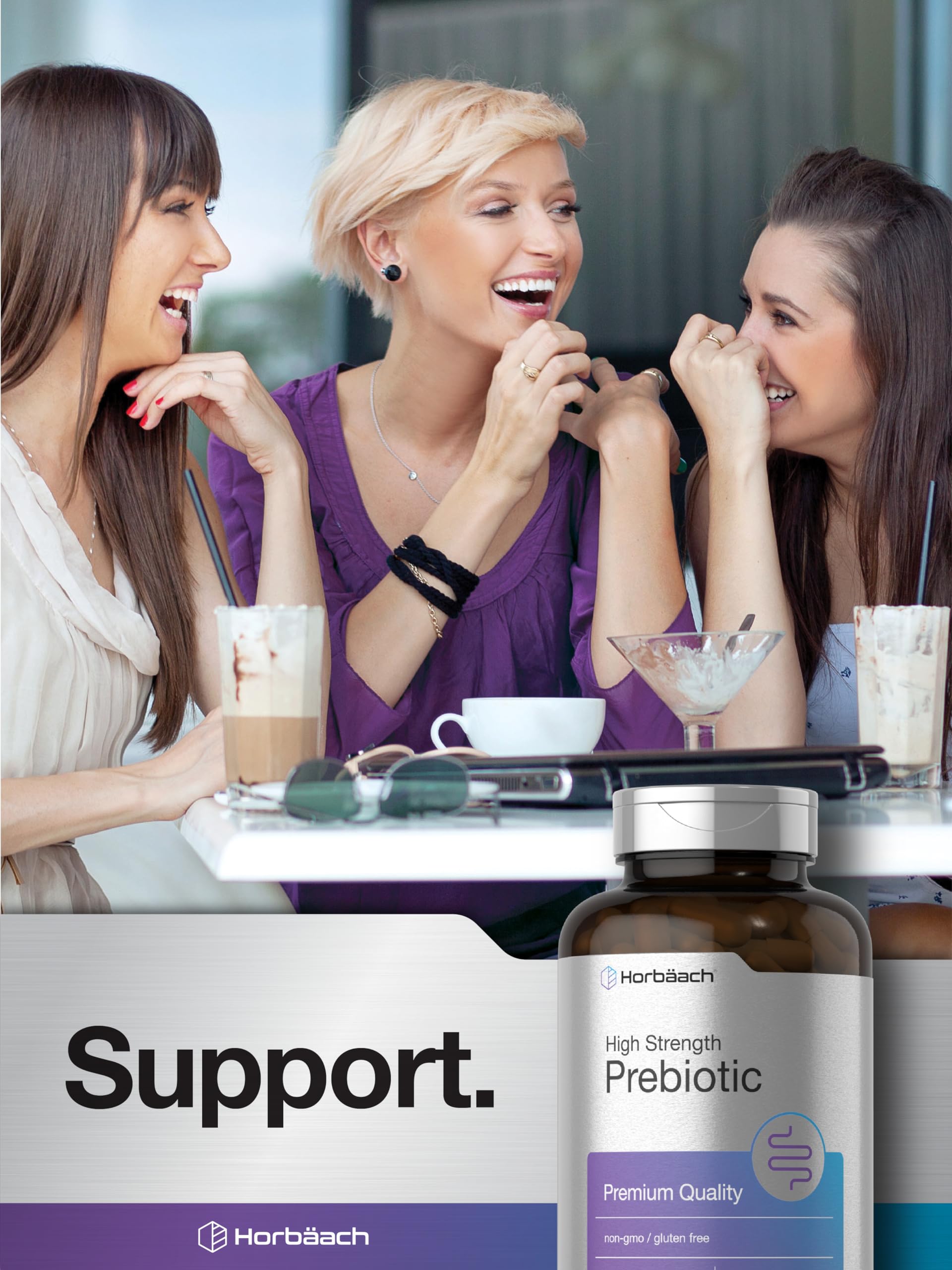 Foto 8 pulgar | Suplemento Horbaach Prebiotic 120 Píldoras en Polvo de 1000 mg - Venta Internacional