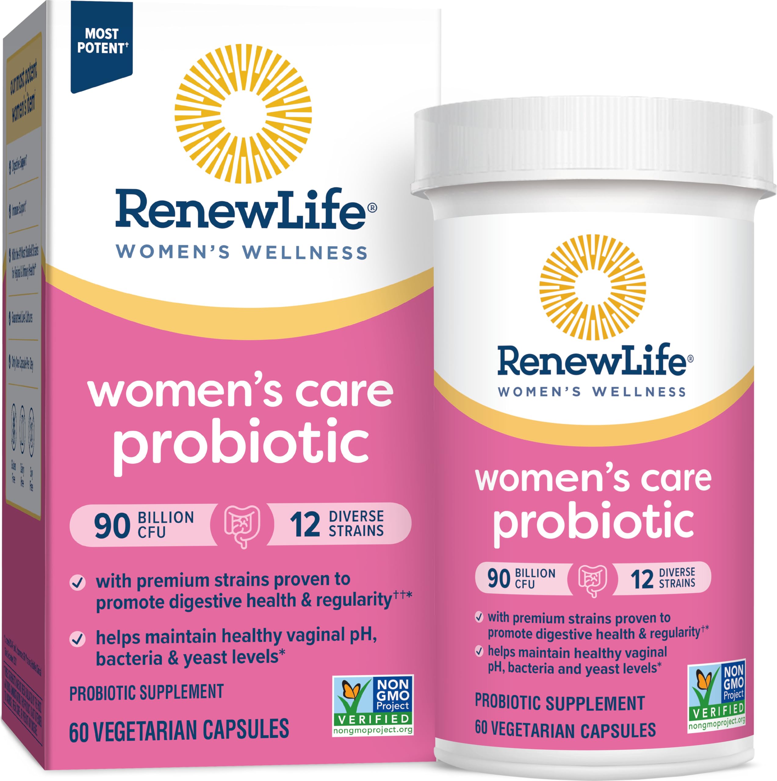 Foto 2 pulgar | Cápsulas Probióticas Renew Life para Mujeres Cfu 60 Unidades - Venta Internacional