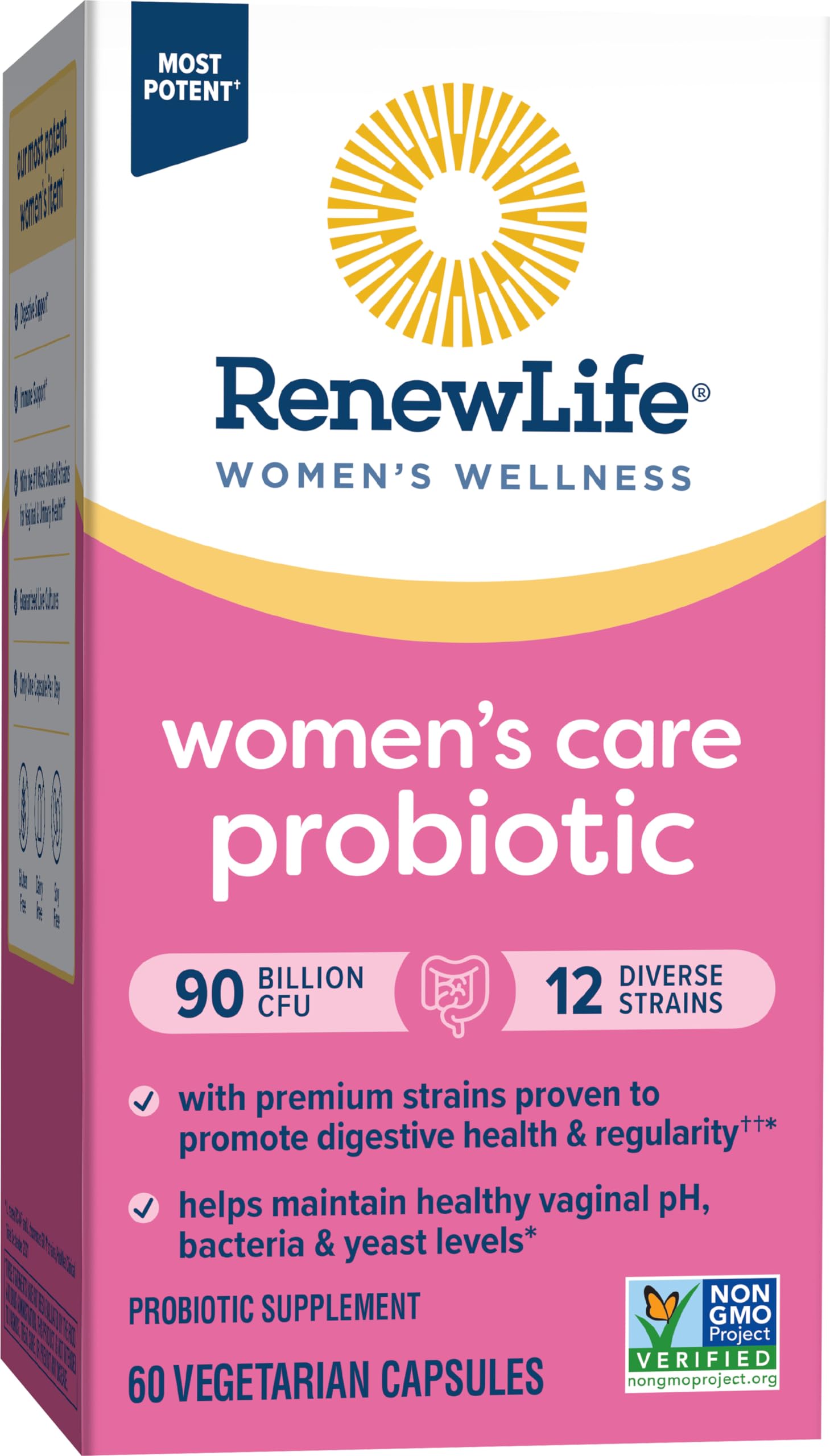Foto 6 pulgar | Cápsulas Probióticas Renew Life para Mujeres Cfu 60 Unidades - Venta Internacional