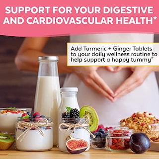 Foto 4 | Suplemento Viva Naturals Cúrcuma y Curcumina con Jengibre 90 Tabletas - Venta Internacional
