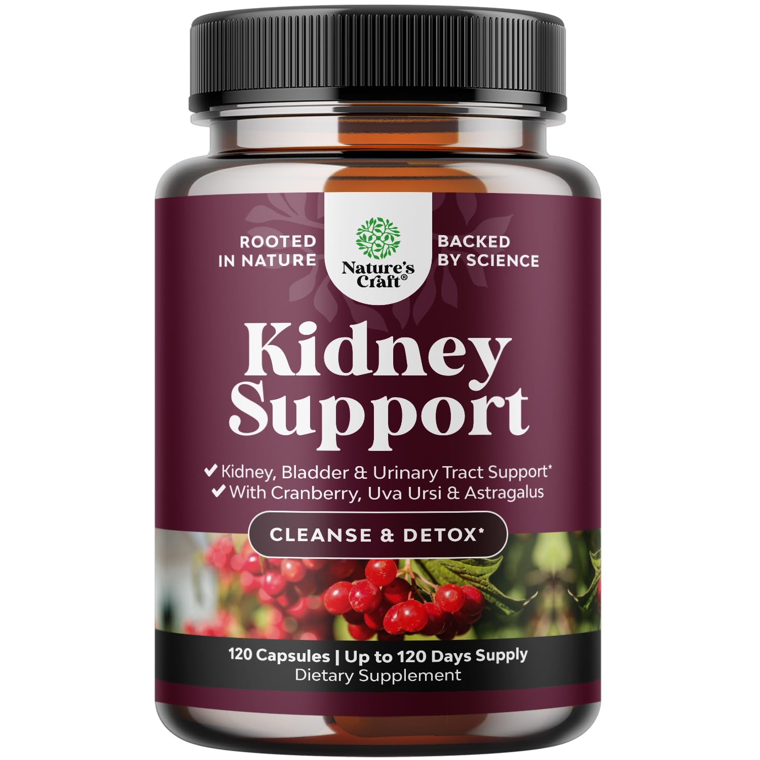Foto 2 pulgar | Suplemento Nature's Craft Kidney Support 120 Cápsulas-Venta Internacional