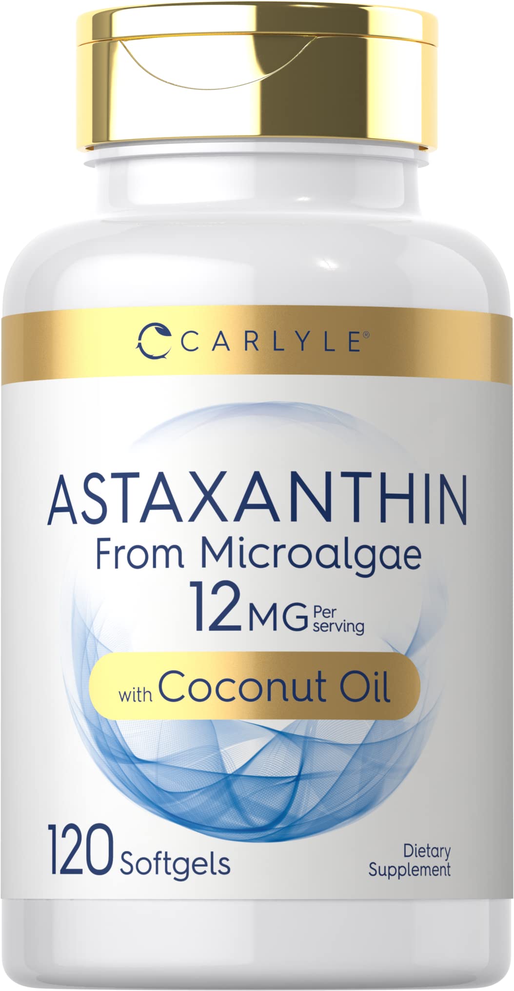 Foto 1 | Suplemento Carlyle de Astaxantina 12 mg 120 Cápsulas Blandas con Aceite de Coco - Venta Internacional